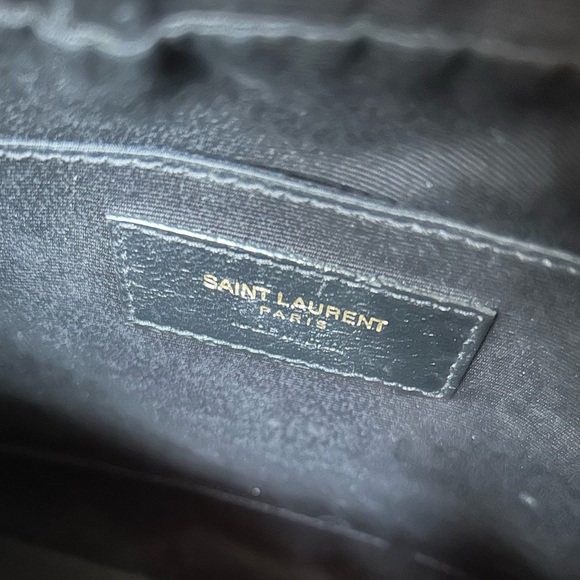 Lou YSL Suede Camera Crossbody Bag - Picture 6 of 14